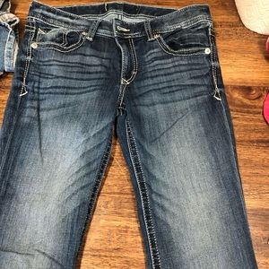 Express jeans- skinny, low rise. Size 4s